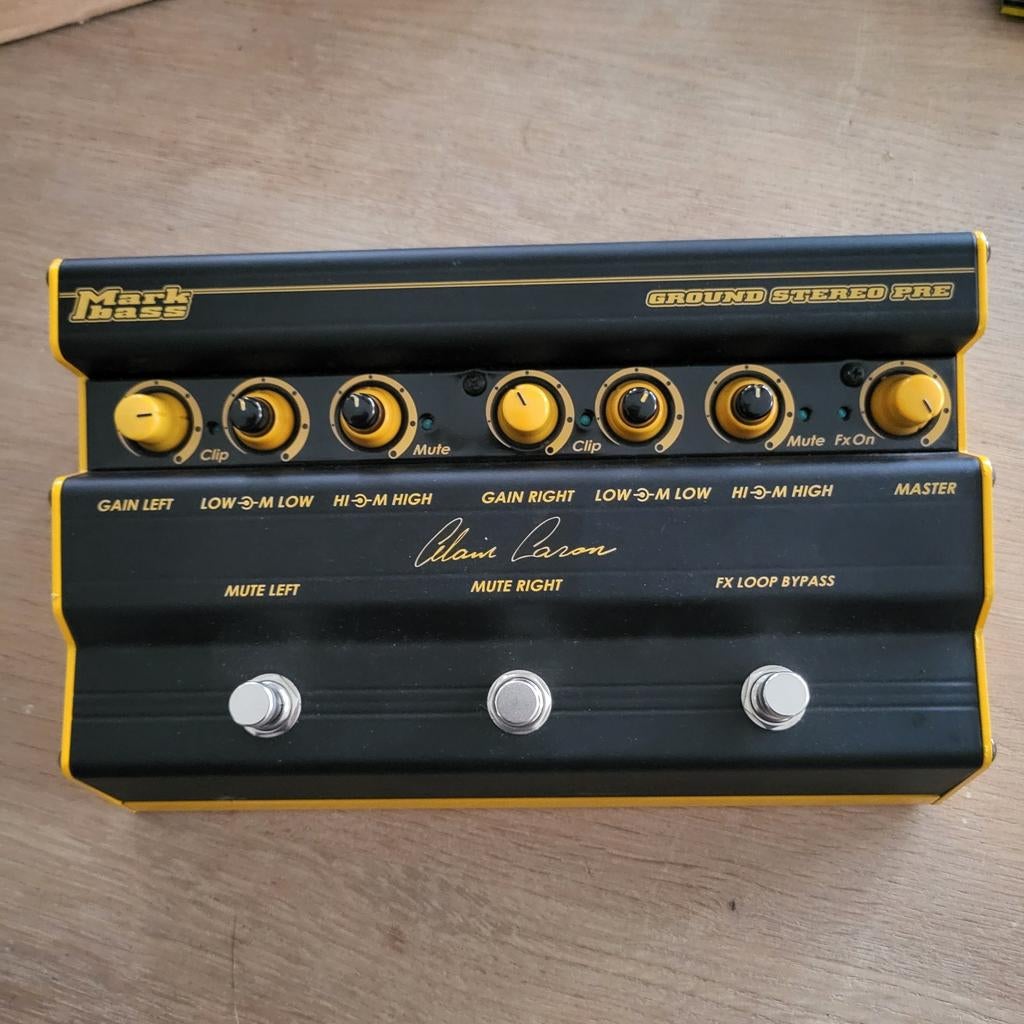Markbass Ground Stereo Pre (nieuw), Muziek en Instrumenten, Effecten, Ophalen of Verzenden