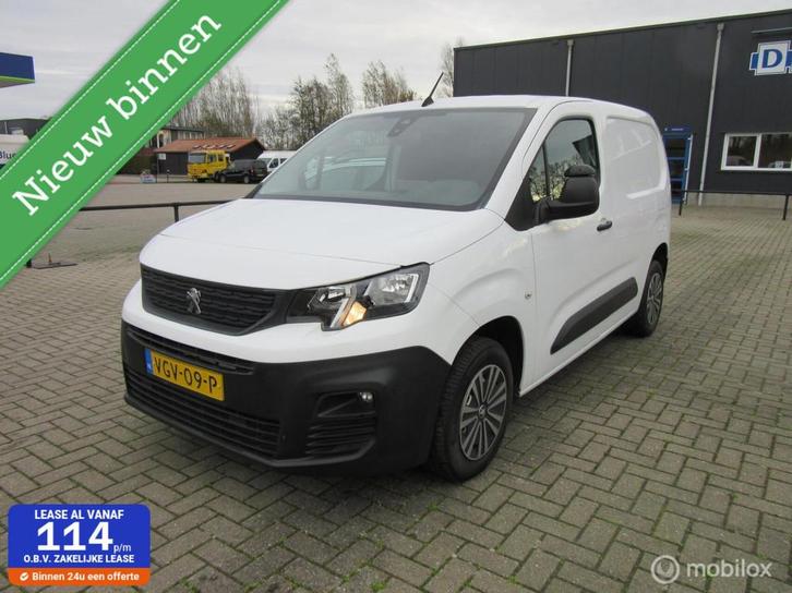Peugeot Partner bestel 1.5 BlueHDI Pro, Auto's, Bestelauto's, Te koop, ABS, Airconditioning, Alarm, Centrale vergrendeling, Elektrische buitenspiegels
