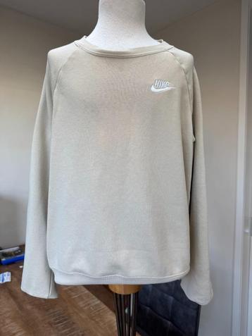NIKE sweater / trui beige maat XS ZA beschikbaar voor biedingen