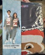 Unisex Kersttrui met Grappige Print - Maat XXL, Albert Heijn, Blauw, Maat 46/48 (XL) of groter, Nieuw