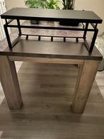 Industriële kapstok zwart, Huis en Inrichting, Tafels | Sidetables, Ophalen, Zo goed als nieuw, 25 tot 50 cm, Rechthoekig