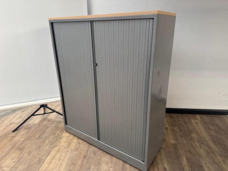 Ahrend aluminium roldeurkast van 143 x 120 x 45, Huis en Inrichting, Bureaus, Gebruikt, Ophalen of Verzenden