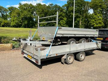 Kipper plateau Aanhanger’s  beschikbaar voor biedingen