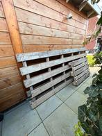 Twee gebruikte pallets: 120 x 300 cm  + 80 x 120 cm, Doe-het-zelf en Verbouw, Hout en Planken, Ophalen, Gebruikt, 250 tot 300 cm