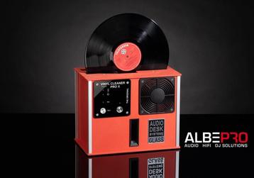 Audiodesk Systeme Gläss Platenwasmachine Rood Demo beschikbaar voor biedingen