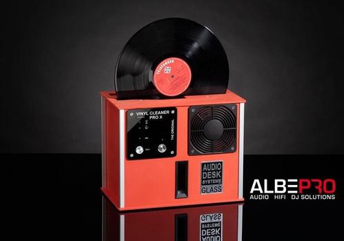 Audiodesk Systeme Gläss Platenwasmachine Rood Demo, Audio, Tv en Foto, Platenspelers, Nieuw, Overige merken, Ophalen of Verzenden