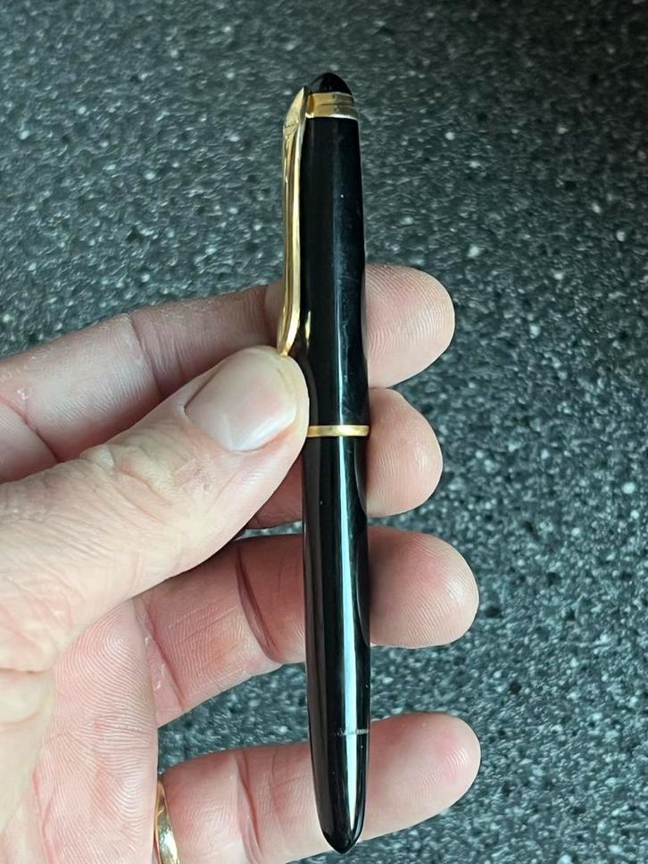 Geha 14K Gouden Vulpen - Vintage pen, Verzamelen, Pennenverzamelingen, Overige merken, Ophalen of Verzenden