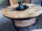 RONDE SALONTAFEL, Huis en Inrichting, Tafels | Salontafels, 50 tot 100 cm, Rond, Ophalen of Verzenden, Zo goed als nieuw