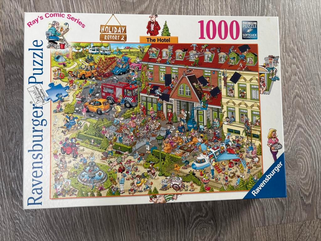 Ravensburger Holiday resort 2, Ophalen, 500 t/m 1500 stukjes, Zo goed als nieuw, Legpuzzel