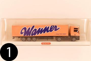 1/87 Wiking 100 Vrachtwagens (deel 1 van 5) beschikbaar voor biedingen