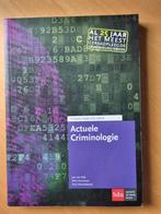 Actuele Criminologie, Ophalen of Verzenden, Alpha, Zo goed als nieuw, WO