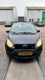 Ford Ka 1.2 69pk 2011 Zwart., Voorwielaandrijving, Stof, 4 cilinders, 4 stoelen