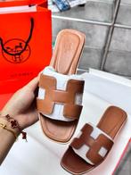 Hermes slippers, Kleding | Dames, Schoenen, Slippers, Bruin, Nieuw, Ophalen of Verzenden