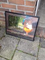 Vintage reclamebord spiegel Duvel bier jaren 80/ 90, Ophalen of Verzenden, Gebruikt, Reclamebord, Plaat of Schild, Duvel