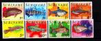 TSS Kavel 260006 Suriname republiek PF vissen  minr 827-834, Postzegels en Munten, Postzegels | Suriname, Ophalen, Postfris