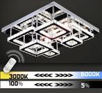 Dimbare XL Led Plafonnière Kristallen Hanglamp Kroonluchter, Ophalen of Verzenden, Nieuw