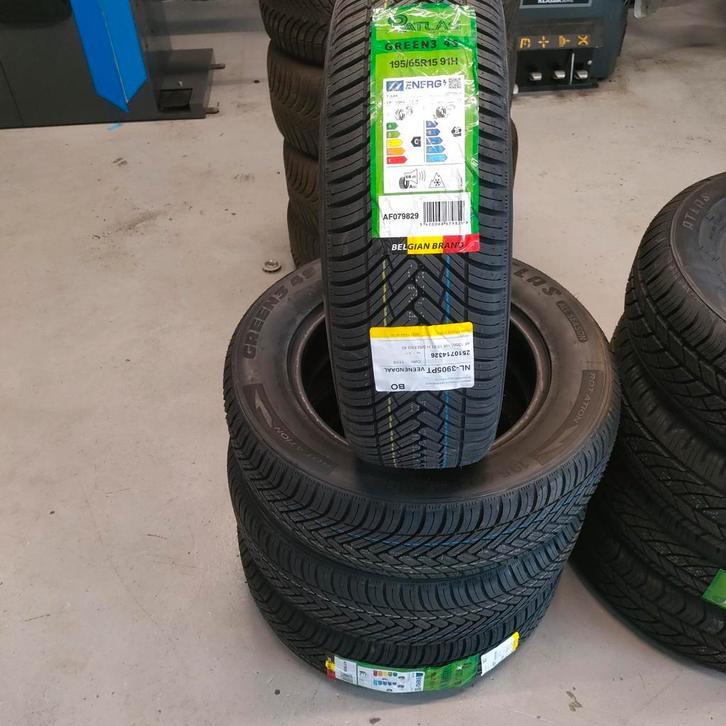195-65-15 all season nieuwe goedkoop banden, Auto-onderdelen, Banden en Velgen, Band(en), All Season, 15 inch, 195 mm, Ophalen
