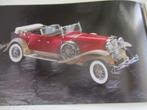 Folder DE Deusenberg J Derham Tourster 1930, Ophalen of Verzenden, Gebruikt, Auto's
