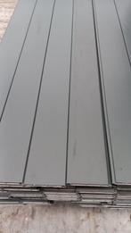 Partij aluminium schuttingdelen tong en groef, Ophalen, 1 tot 2 meter, 6 meter of meer, Nieuw