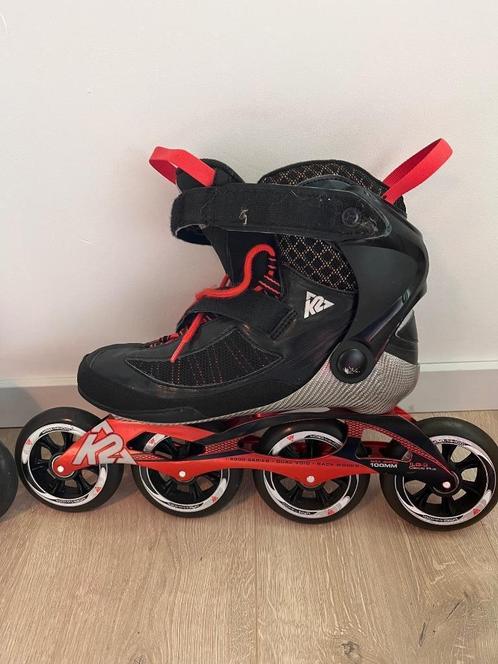 Skeelers K2 Radical 100 M (schoenmaat 42,5) skates, Sport en Fitness, Skeelers, Zo goed als nieuw, Inline skates 4 wielen, K2