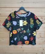 ZARA T-shirt met bloemenprint mt. S/M, Kleding | Dames, T-shirts, Overige kleuren, Verzenden, Zara, Nieuw