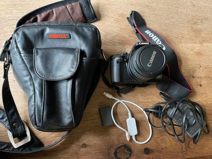 Canon EOS DS126151 spiegelreflexcamera, Audio, Tv en Foto, Fotocamera's Digitaal, Zo goed als nieuw, Canon, Geen optische zoom