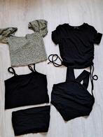 5 tops oa Stradivarius, Zara & Divided, Kleding | Dames, Tops, Ophalen of Verzenden, Gedragen, Zwart, Zonder mouw