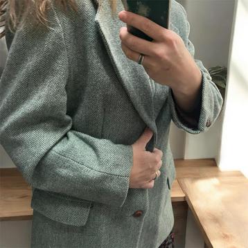 Tweed ( wol ) Jasje - Maat M unisex jackpot by carl gry beschikbaar voor biedingen