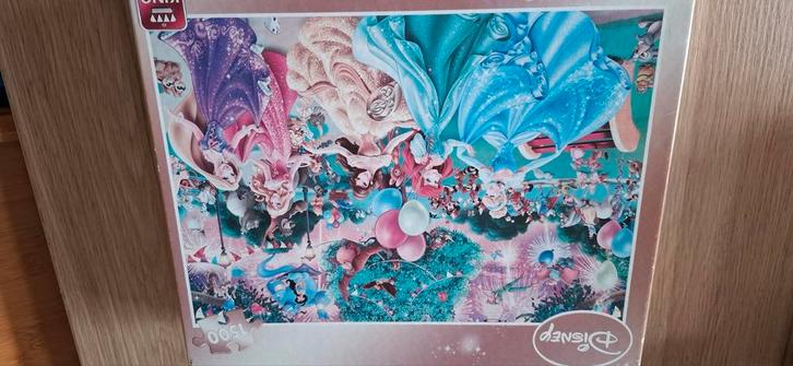 Disney Prinsessen Puzzel 1500 stukjes, Kinderen en Baby's, Speelgoed | Kinderpuzzels, Zo goed als nieuw, 6 jaar of ouder, Meer dan 50 stukjes