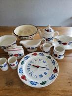 Delfts Blauw Servies Boerenbont, Antiek en Kunst, Ophalen
