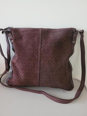 Harbour 2nd tas leer bruin  beschikbaar voor biedingen