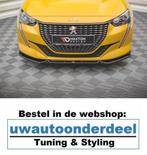 Maxton Spoiler Voorspoiler Lip Splitter Voor Peugeot 208 MK2