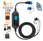 Feyree 7KW GB/T 32A Draagbare EV Lader, Auto diversen, Laadpalen, Ophalen of Verzenden, Nieuw, Laadkabel