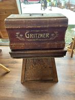 Gritzner naaimachine Antiek, Antiek en Kunst, Ophalen