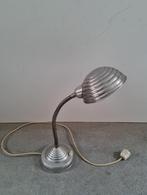 Vintage aluminium bureaulamp, Antiek en Kunst, Curiosa en Brocante, Ophalen of Verzenden