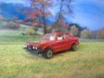 1:62 BMW 320i - Yatming maroon met zwarte bumpers, Ophalen of Verzenden, Gebruikt, Auto