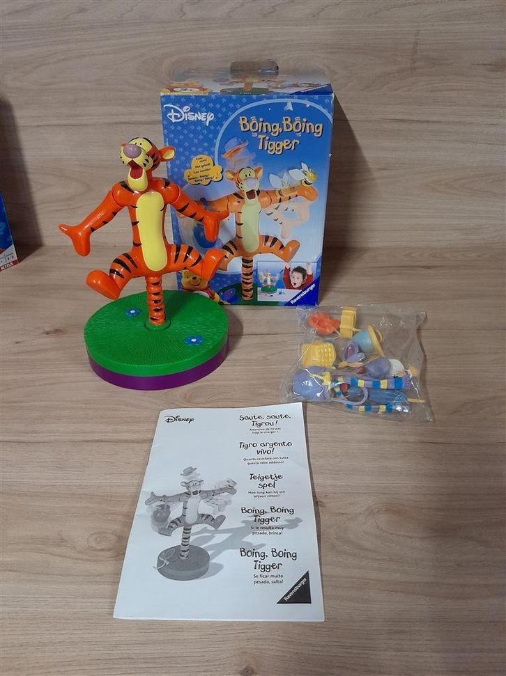 Disney - Boing Boing tigger - teigertje - s3514, Hobby en Vrije tijd, Gezelschapsspellen | Bordspellen, Zo goed als nieuw, Ophalen of Verzenden