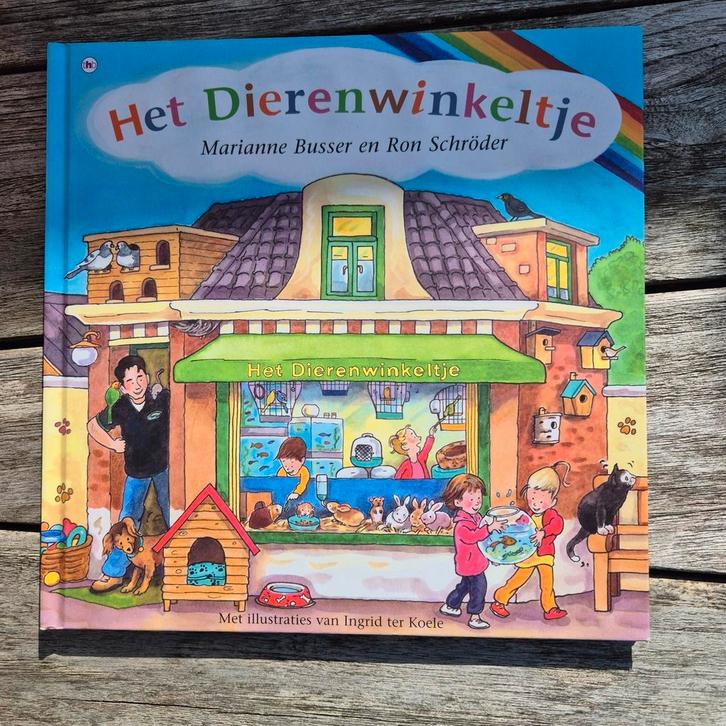 Ron Schröder - Het dierenwinkeltje, Boeken, Prentenboeken en Plaatjesalbums, Zo goed als nieuw, Ophalen of Verzenden