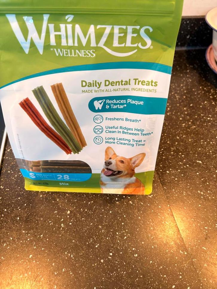 Whimzees kauwsticks 21stuks, Dieren en Toebehoren, Dierenvoeding, Hond, Ophalen of Verzenden