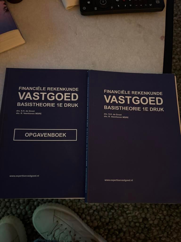 Financiële Rekenkunde Vastgoed - Theorie & Opgaven, Boeken, Ophalen of Verzenden, Beta, Zo goed als nieuw, HBO