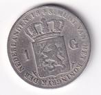 1 Gulden 1848 in mindere kwaliteit, Postzegels en Munten, Munten | Nederland, 1 gulden, Verzenden, Zilver, Losse munt
