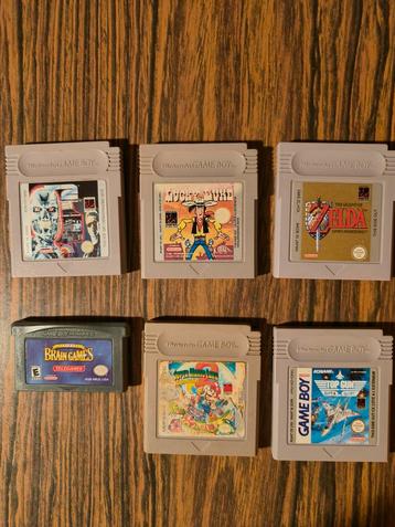 Gameboy Spellen Collectie - 6 Stuks! beschikbaar voor biedingen