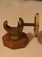 vintage messing en teakhouten notenkraker scheepswiel vorm, Ophalen of Verzenden, Huis en Inrichting