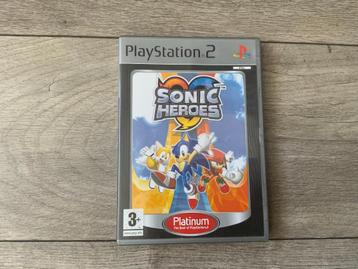 Playstation 2 Sonic Heroes voor de PS2 - Compleet beschikbaar voor biedingen