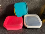 Tupperware set van 3 ( boterham doos), Ophalen of Verzenden, Gebruikt
