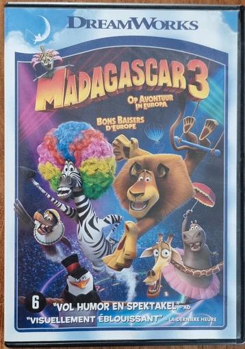 DVD Madagascar 3 - op avontuur in Europa - IZGST  beschikbaar voor biedingen