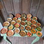 1x Oude brocante Florentijnse onderzetter Italiaans *Etage3*, Gebruikt, ., Ophalen of Verzenden, .