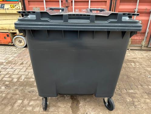 Afvalcontainer 660L en 1100L | Rolcontainer Kunststof |, Doe-het-zelf en Verbouw, Kratten en Dozen, Nieuw, Bak of Kist, 100 cm of meer