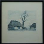 Twee etsen van Dirk Baksteen"", Ophalen of Verzenden