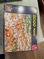 Jan van haasteren tennis court 2000 stukjes, Hobby en Vrije tijd, Denksport en Puzzels, Ophalen, Meer dan 1500 stukjes, Zo goed als nieuw